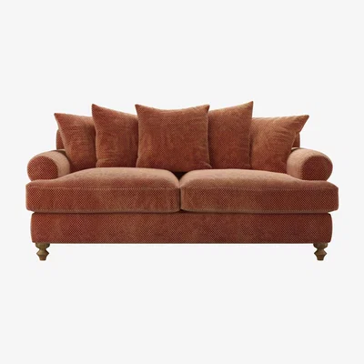 Sofa.com Teddy 2.5 Seat Sofa bed in Pomegranate Bubble Velvet