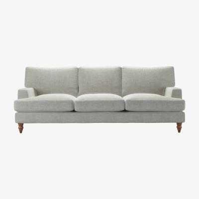Sofa.com Isla 4 Seat Sofa in Fog Aquaclean Clever Chenille