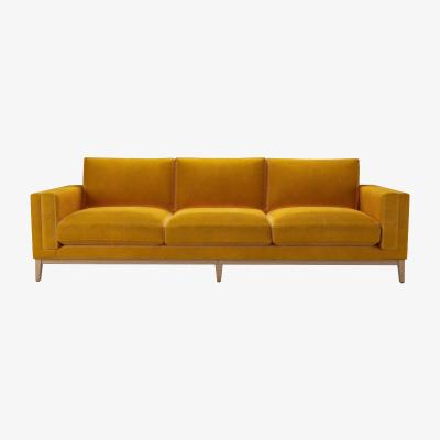 Sofa.com Costello 4 Seat Sofa in Amber Smart Velvet