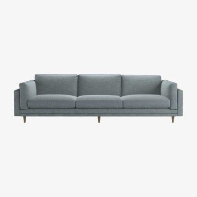 Sofa.com Marco 4 Seat Sofa in Cornflower Silky Jacquard Weave