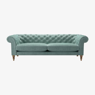 Sofa.com Oscar 4 Seat Sofa in Sea Spray Aquaclean Clever Chenille
