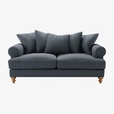 Sofa.com Teddy 2.5 Seat Sofa in Flint Vermeer Linen - sofa.com