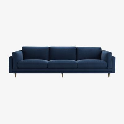 Sofa.com Marco 4 Seat Sofa in Washed Indigo Easy Cotton