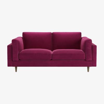 Sofa.com Marco 2 Seat Sofa in Persian Rose Smart Velvet