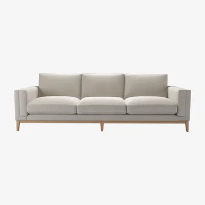 Sofa.com Costello 4 Seat Sofa in Stoneware Easy Cotton