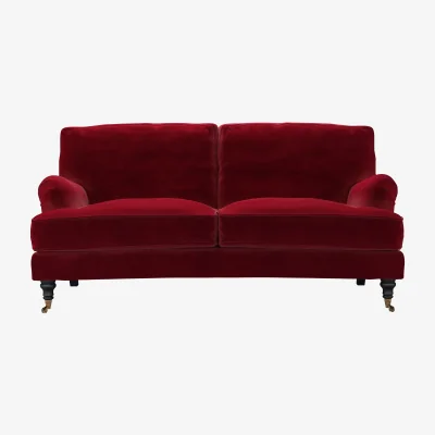 Sofa.com Bluebell 2.5 Seat Sofa in Malbec Cotton Matt Velvet