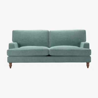 Sofa.com Isla 3 Seat Sofa in Sea Spray Aquaclean Clever Chenille