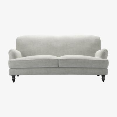 Sofa.com Snowdrop 3 Seat Sofa in Fog Aquaclean Clever Chenille