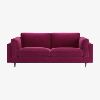 Sofa.com Marco 2.5 Seat Sofa in Persian Rose Smart Velvet