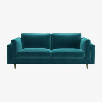 Sofa.com Marco 2.5 Seat Sofa in Neptune Smart Velvet