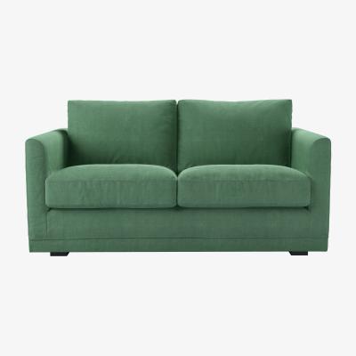 Sofa.com Aissa 2 Seat Sofa with removable cover in Celadon Easy Cotton