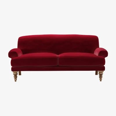 Sofa.com Saturday 2.5 Seat Sofa in Malbec Cotton Matt Velvet