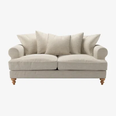 Sofa.com Teddy 2.5 Seat Sofa in Jasmine Silky Jacquard Weave