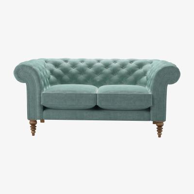 Sofa.com Oscar 2 Seat Sofa in Sea Spray Aquaclean Clever Chenille