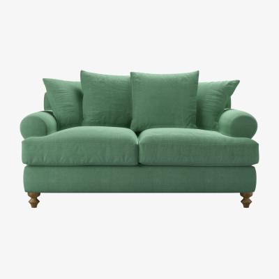 Sofa.com Teddy 2 Seat Sofa bed in Celadon Easy Cotton