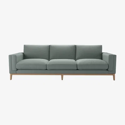 Sofa.com Costello 4 Seat Sofa in Hidden Cove Brushed Linen Cotton