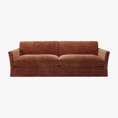 Sofa.com Otto 4 Seat Sofa in Pomegranate Bubble Velvet