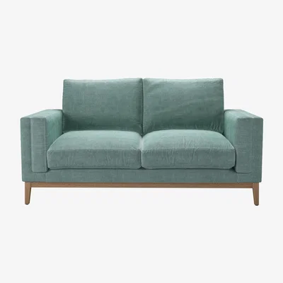 Sofa.com Costello 2 Seat Sofa in Sea Spray Aquaclean Clever Chenille