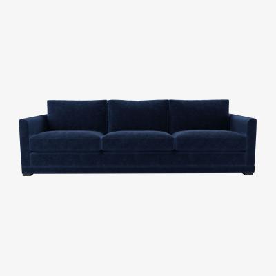 Sofa.com Aissa 4 Seat Sofa in Port Royal Aquaclean Clever Chenille