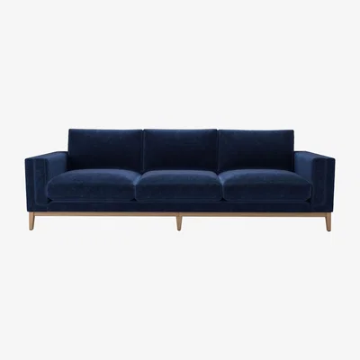 Sofa.com Costello 4 Seat Sofa in Port Royal Aquaclean Clever Chenille