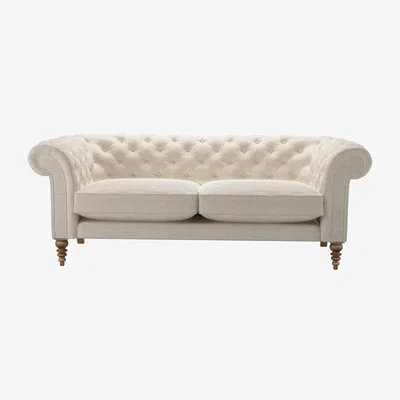 Sofa.com Oscar 3 Seat Sofa in Jasmine Silky Jacquard Weave