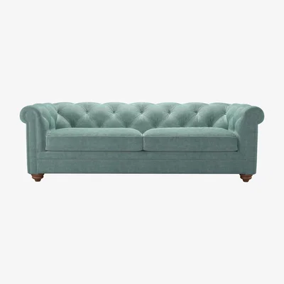 Sofa.com Patrick 3 Seat Sofa bed in Sea Spray Aquaclean Clever Chenille