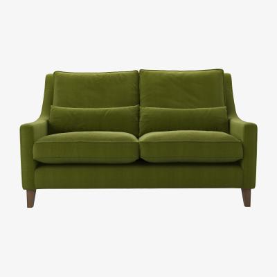Sofa.com High Back Iggy 2.5 Seat Sofa in Vine Leaf Organic Smart Cotton