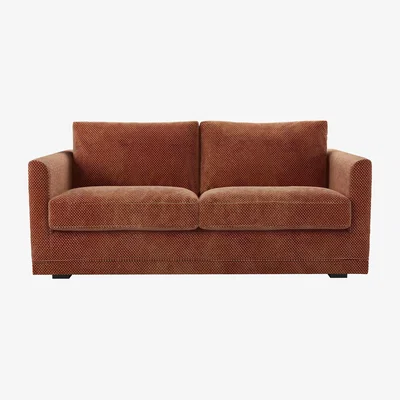 Sofa.com Aissa 2.5 Seat Sofa with removable cover in Pomegranate Bubble Velvet