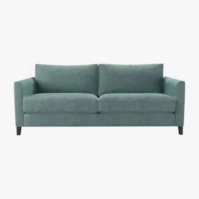 Sofa.com Izzy 3 Seat Sofa in Sea Spray Aquaclean Clever Chenille