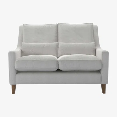 Sofa.com High Back Iggy 2.5 Seat Sofa in Persian Rose Smart Velvet
