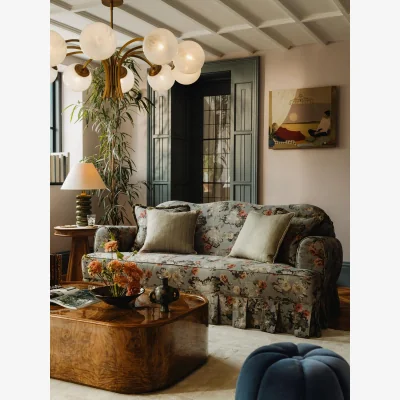Soho Home Madelyn Three Seater Sofa, Skylar Print, UK