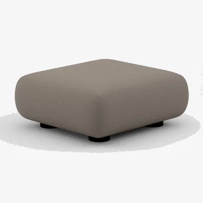 Tom Dixon Tom Dixon - PLUMP Sofa Ottoman - Grey (Kvadrat Hero 2 0212)