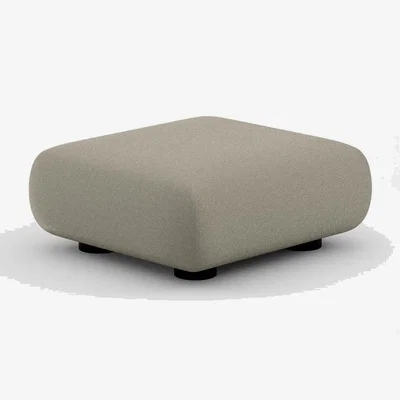 Tom Dixon Tom Dixon - PLUMP Sofa Ottoman - White (Kvadrat Autumn 0101)
