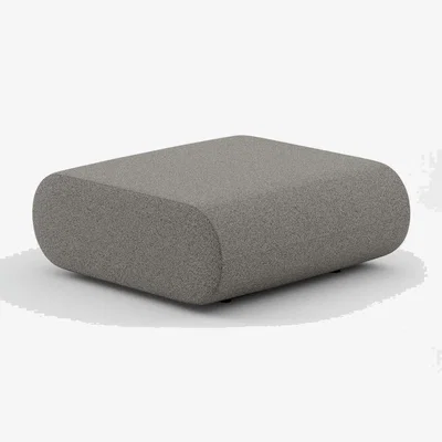 Tom Dixon Tom Dixon - FAT Sofa Ottoman - Grey (Kvadrat Melange Nap 0111)