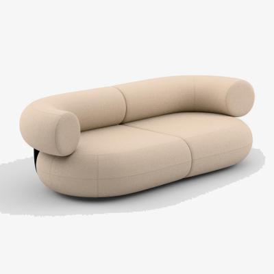 Tom Dixon Tom Dixon - Fat 2.5-Seater Modular Sofa - Configuration 1 - Porridge (Linara 2494 05)