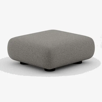 Tom Dixon Tom Dixon - PLUMP Sofa Ottoman - Grey (Kvadrat Melange Nap 0111)