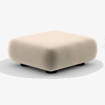 Tom Dixon Tom Dixon - PLUMP Sofa Ottoman - Pearl (Royal 106)