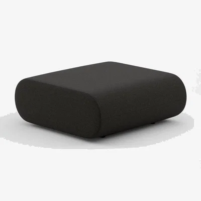 Tom Dixon Tom Dixon - FAT Sofa Ottoman - Dark Grey (Kvadrat Melange Nap 0191)