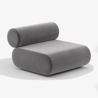 Tom Dixon Tom Dixon - FAT Sofa Middle Module - Silver (Royal 125)
