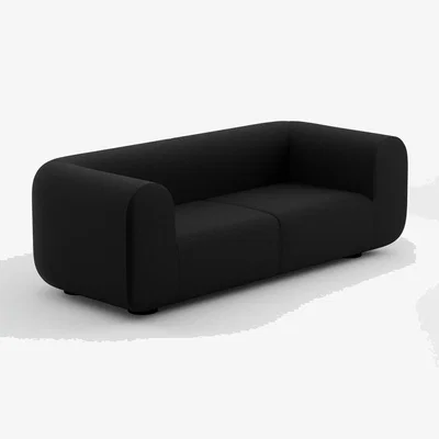 Tom Dixon Tom Dixon - PLUMP 2.5-Seater Sofa - Configuration 1 - Grey (Kvadrat Autumn 0191)