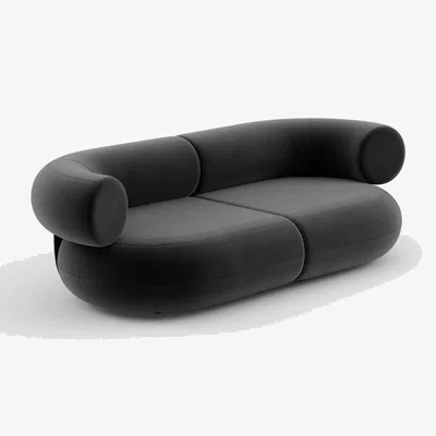 Tom Dixon Tom Dixon - Fat 2.5-Seater Modular Sofa - Configuration 1 - Niagara (Royal 158)