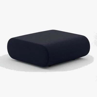 Tom Dixon Tom Dixon - FAT Sofa Ottoman - Indigo (Linara 2494 30)