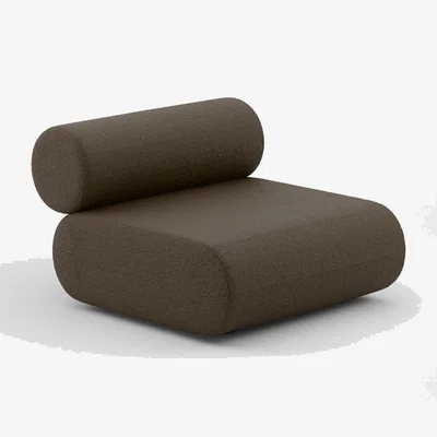 Tom Dixon Tom Dixon - FAT Sofa Middle Module - Light Brown (Kvadrat Elle 0280)