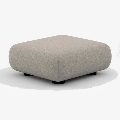 Tom Dixon Tom Dixon - PLUMP Sofa Ottoman - Grey White (Kvadrat Elle 0230)