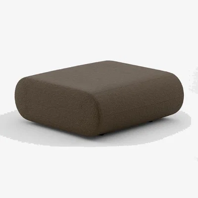 Tom Dixon Tom Dixon - FAT Sofa Ottoman - Light Brown (Kvadrat Elle 0280)