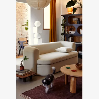 Urban Outfitters Armand Storage Sofa - White ALL at Urban Outfitters
