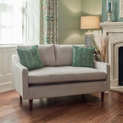 Woods Furniture Hugo Sofa In A Box - 2 Seater in Placido Elephant