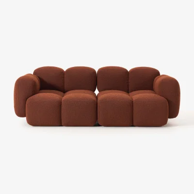 Westwing Bouclé Modular Sofa Tayla (3-seater)