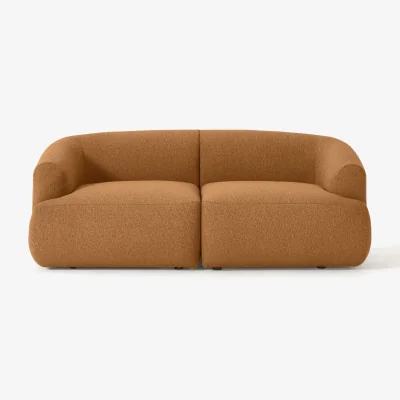 Westwing Modular Bouclé Sofa Sofia (2-seater)