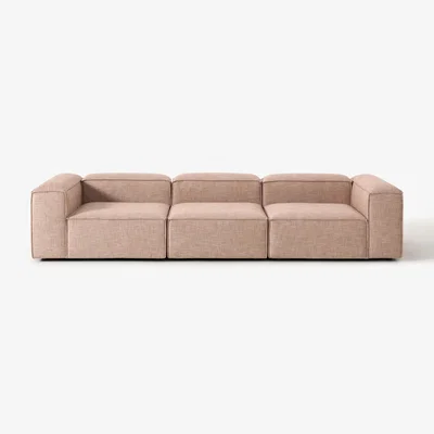 Westwing Linen Blend Modular Sofa Lennon (4-seater)